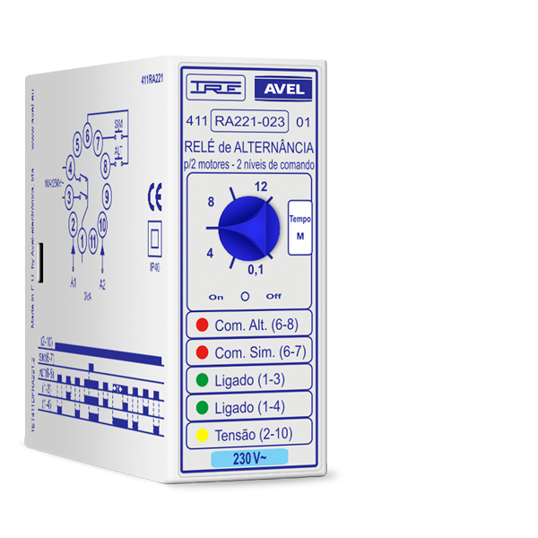 411RA221 - Relé de alternância