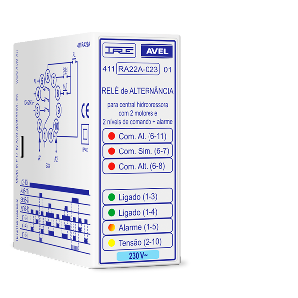 411RA22A - Relé de alternância
