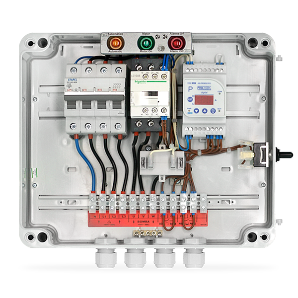 CPRO121P - Quadro de nível sem sondas